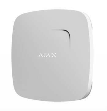 Извещатель пожарный дымо-тепловой радиоканальный с встроенной сиреной Ajax FireProtect Plus (white)